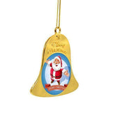 Sublimation blank Metal Christmas Bell - Gold